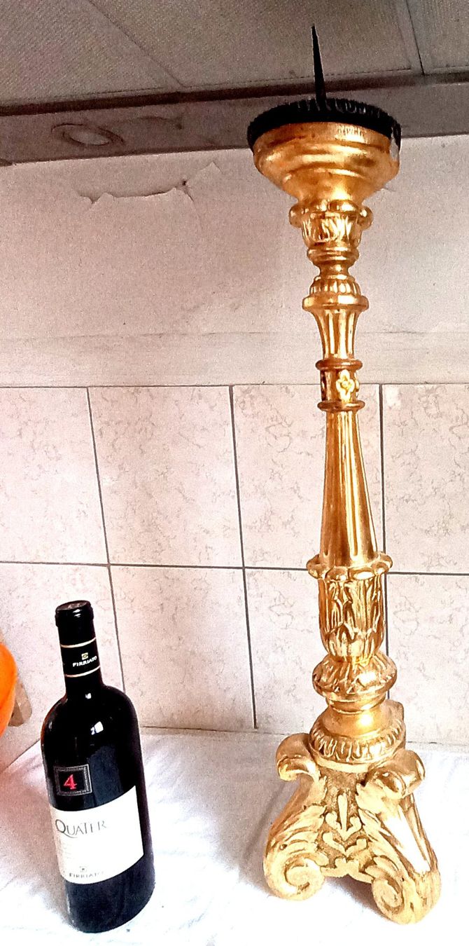 Portacandele: Kerzenständer Gold – Usato da Baar venduto da 2cvbaar 2