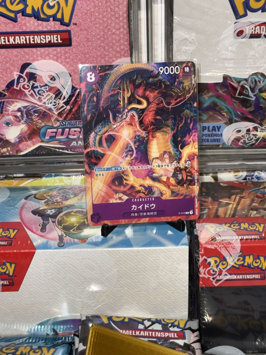 Bandai Carte collezionabili: Kaido (P-010) (V.1) – Nuovo (secondo la descrizione) da Bern venduto da Ludixii
