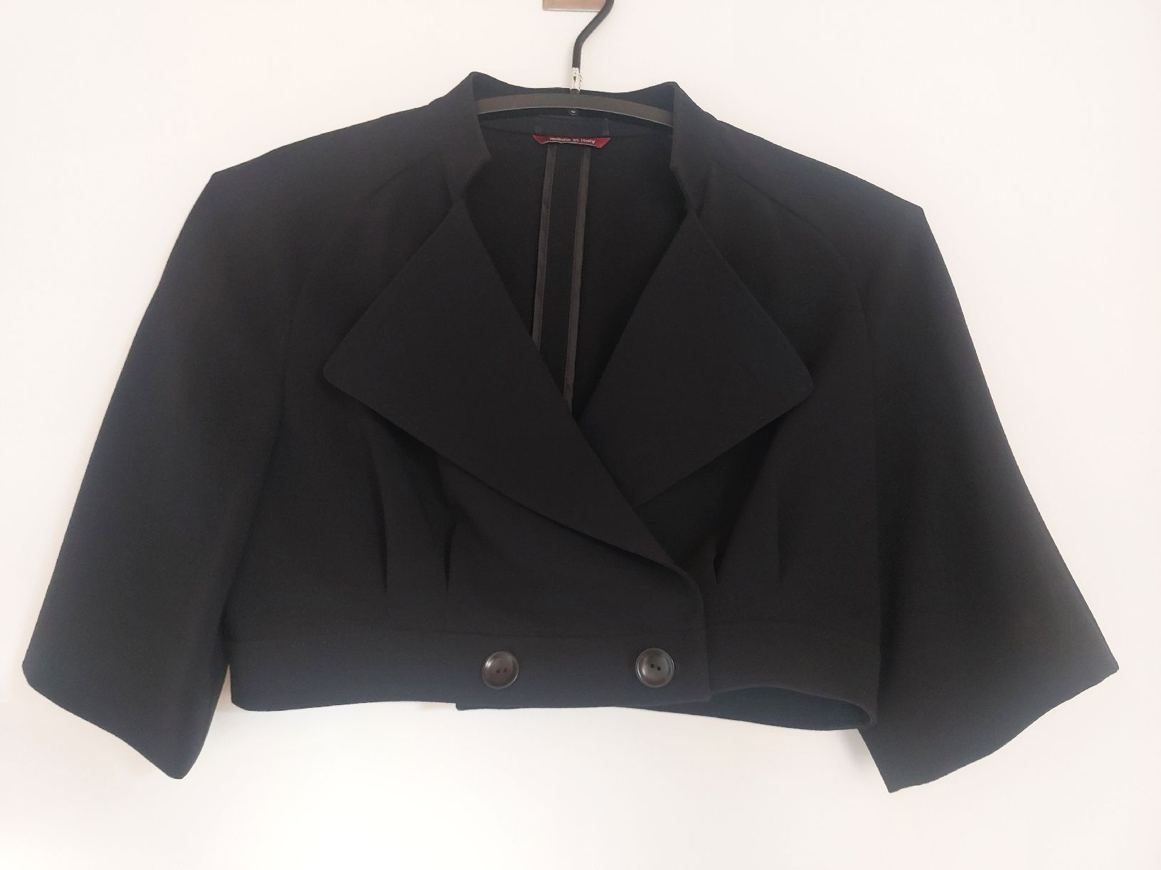 Max Mara Boleros: Max Mara Studio Jacke schwarz Grösse 38  – Gebraucht aus Münchenstein von luksack