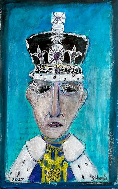 King Charles Sexiest Man Ever Ugly Painting By Messerli Acheter