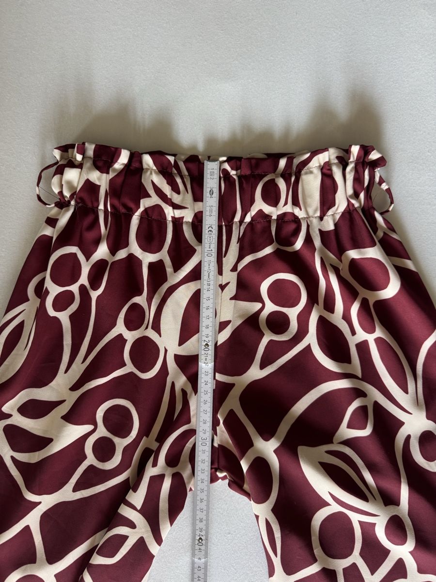 Pantaloni: Palazzo Hose Bordeaux Rot Grösse M – Nuovo (secondo la descrizione) da Cham venduto da matap1 3