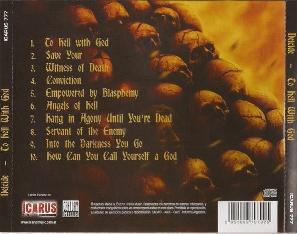 CD: Deicide - To hell... – Usato da St-Cergue venduto da VeganWarrior 1