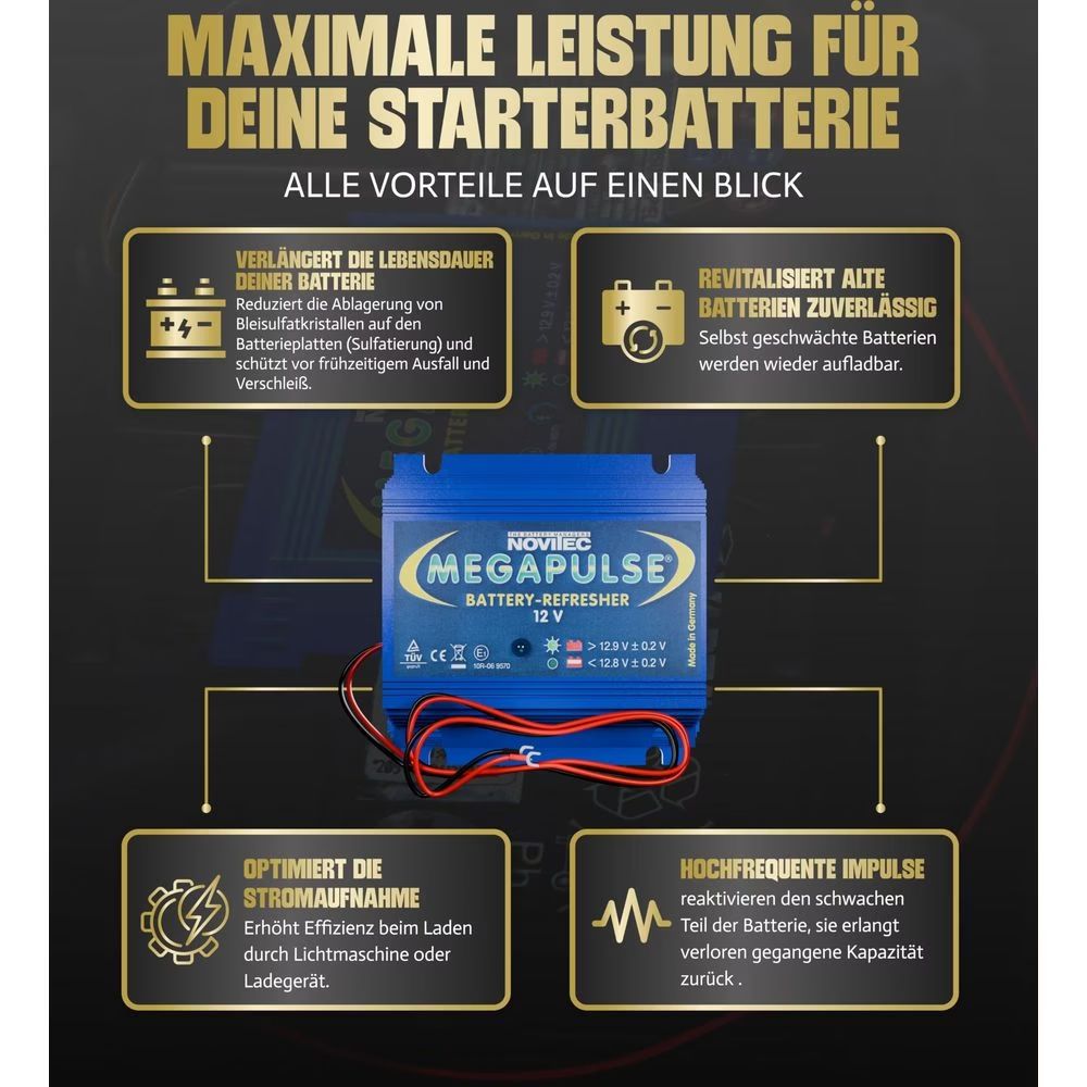 Akkus & Batterien: NoviTec Megapulse Battery Refresher 12V neu – Neu (gemäss Beschreibung) aus Bern von Doeufu88 3