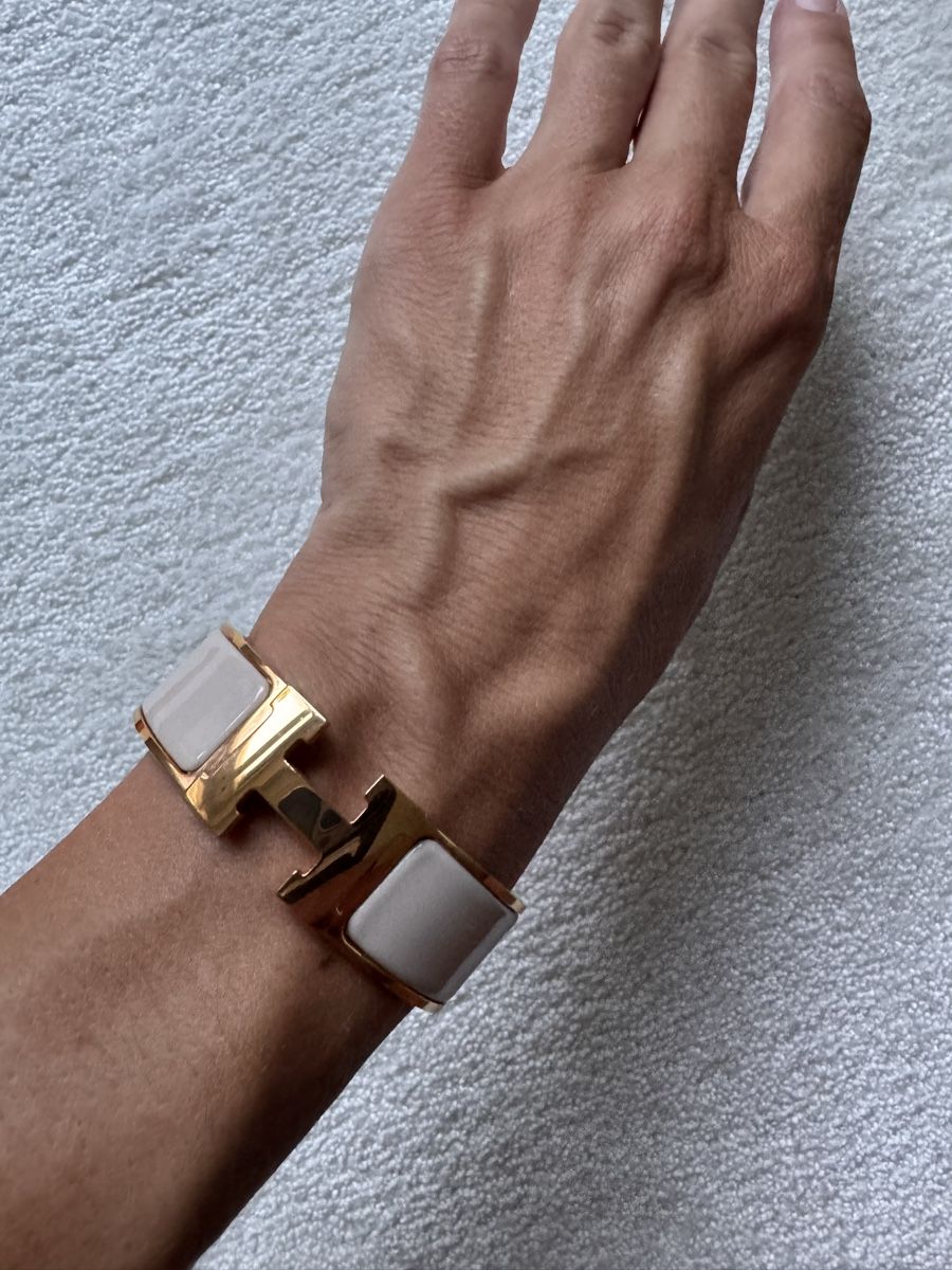 Hermès Bracciali & Braccialetti: Hermes Clic H Armband gross  – Usato da Zürich venduto da lena6743