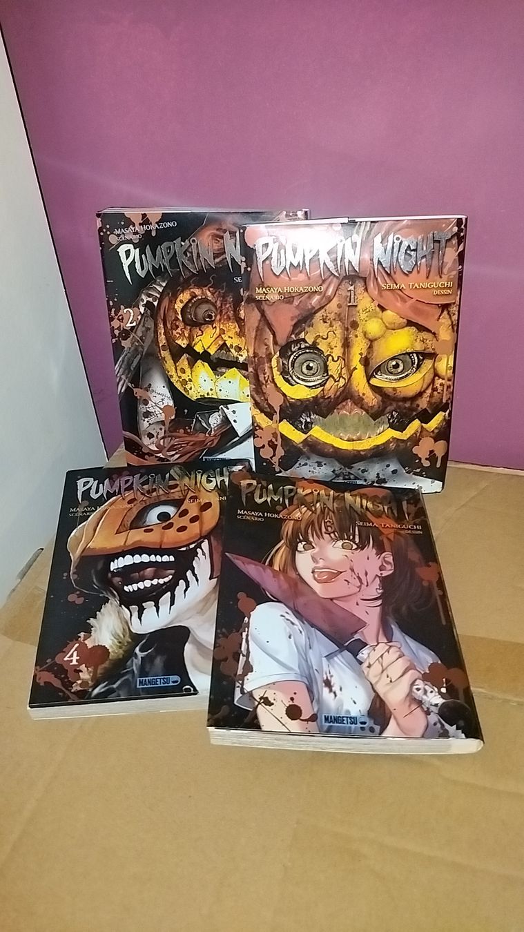 Fumetti: Lot 6 Manga Pumpkin Night  – Usato da Saignelégier venduto da onekeystore