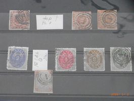 Dänemark ab 1854 Qualität unterschiedlich KP 724.--