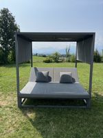 Outdoorbett, anthrazit, super Zustand