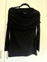 Elegantes Kimmich Trikot Luxus-Oberteil, schwarz, Gr. L
