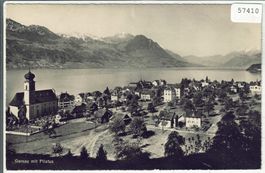 Gersau mit Pilatus