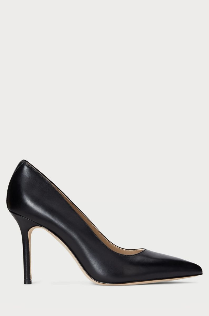 Ralph Lauren Scarpe da donna: Schwarze Leder Pumps von Ralph Lauren – Nuovo (secondo la descrizione) da Zumikon venduto da lar_h5tb 3