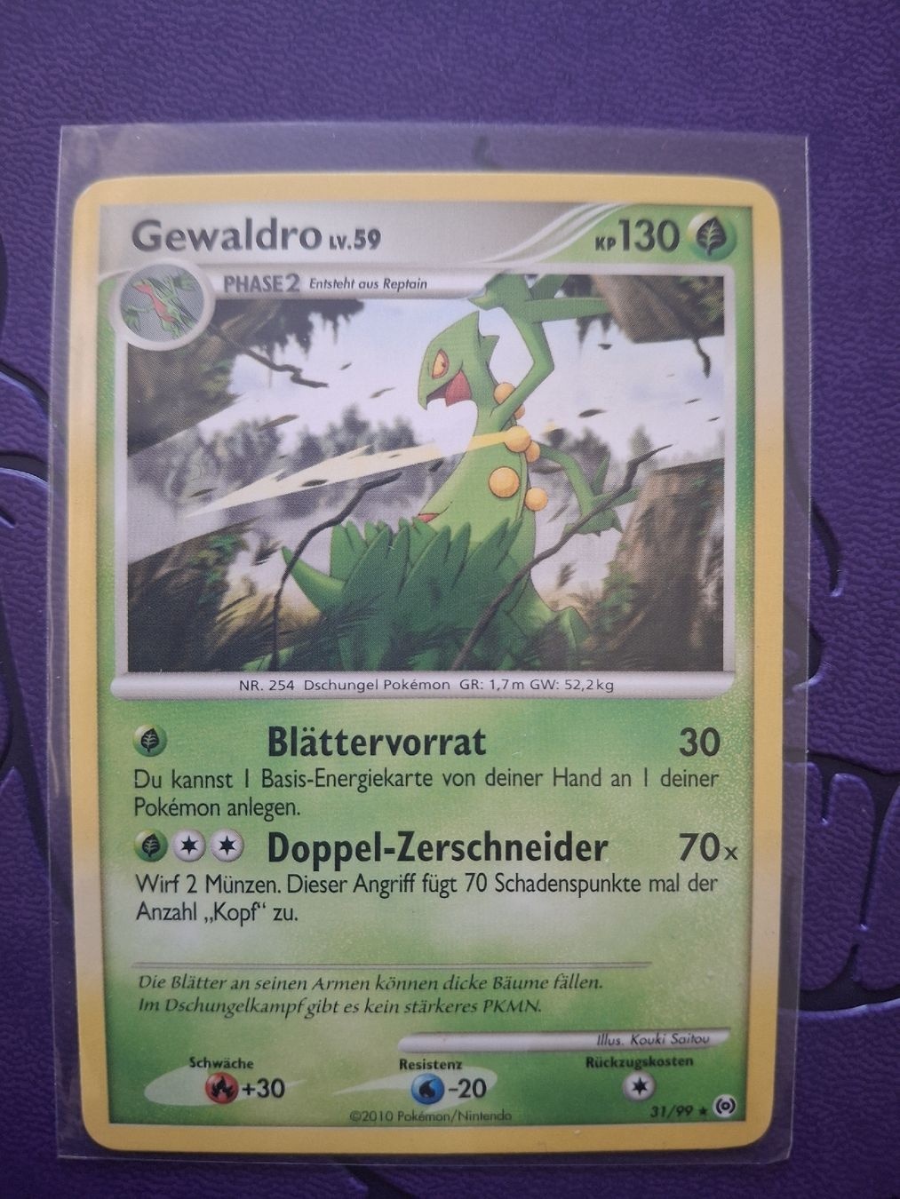 Pokémon Cartes à collectionner: Gewaldro 31/99  – D'occasion à Münsingen par ama_9cdk
