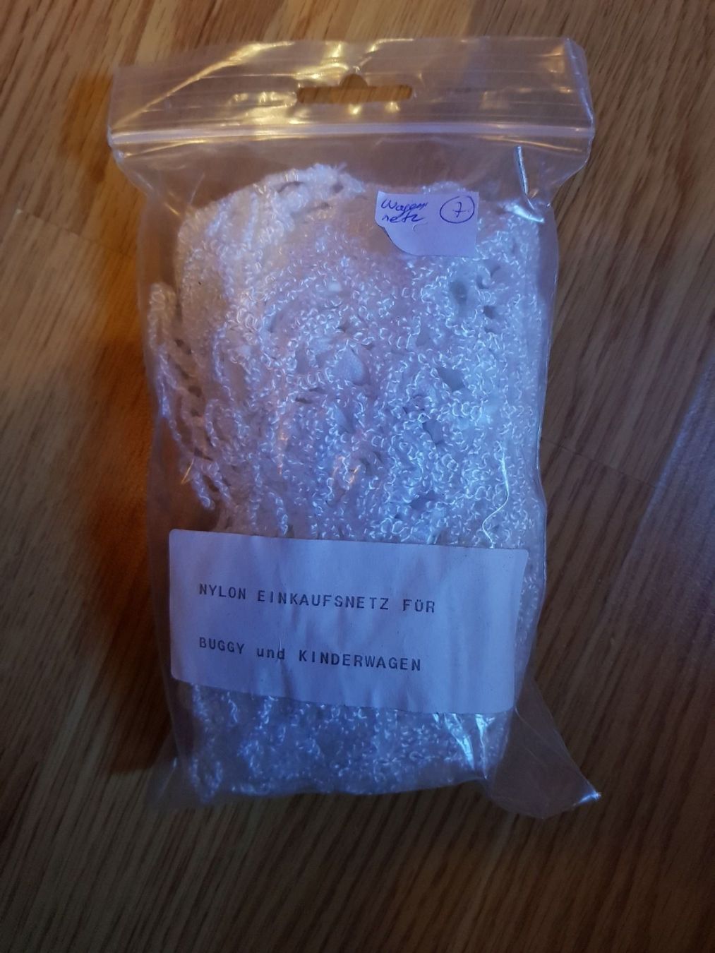 Carrozzine: Wagennetz weiss/glitzer – Usato da Schwarzenburg venduto da Flamingo07 1
