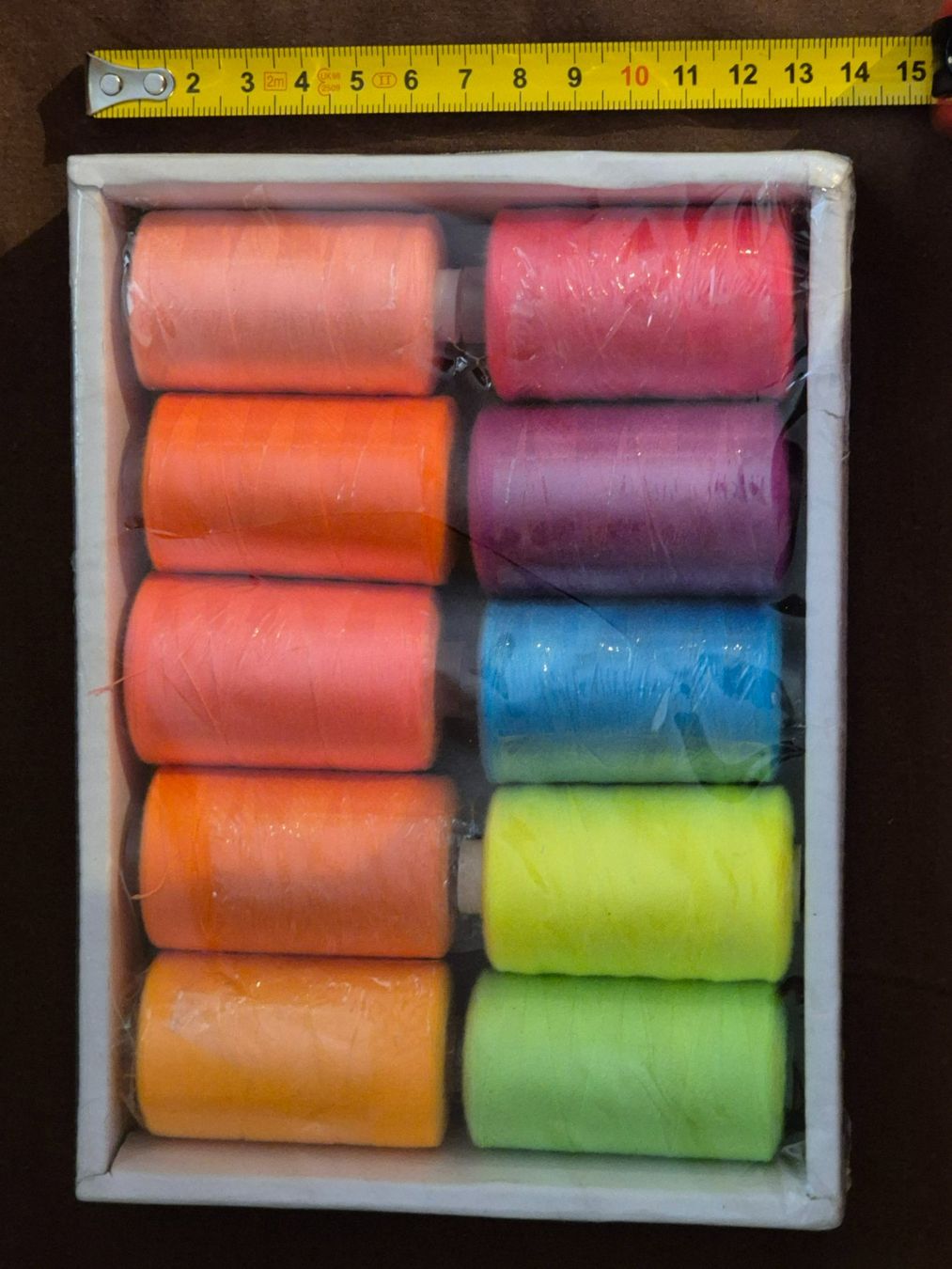 Cordicelle & Fili: Buntes Nähgarn, Set mit 10 neuen Spulen! – Nuovo e nell'imballaggio originale da Losone venduto da bal_gfp6 1