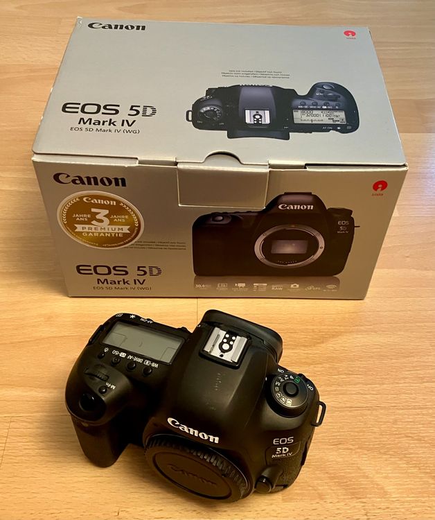 Canon EOS 5D Mark IV Body ***defekt ohne Zubehör*** (Defekt) in ...