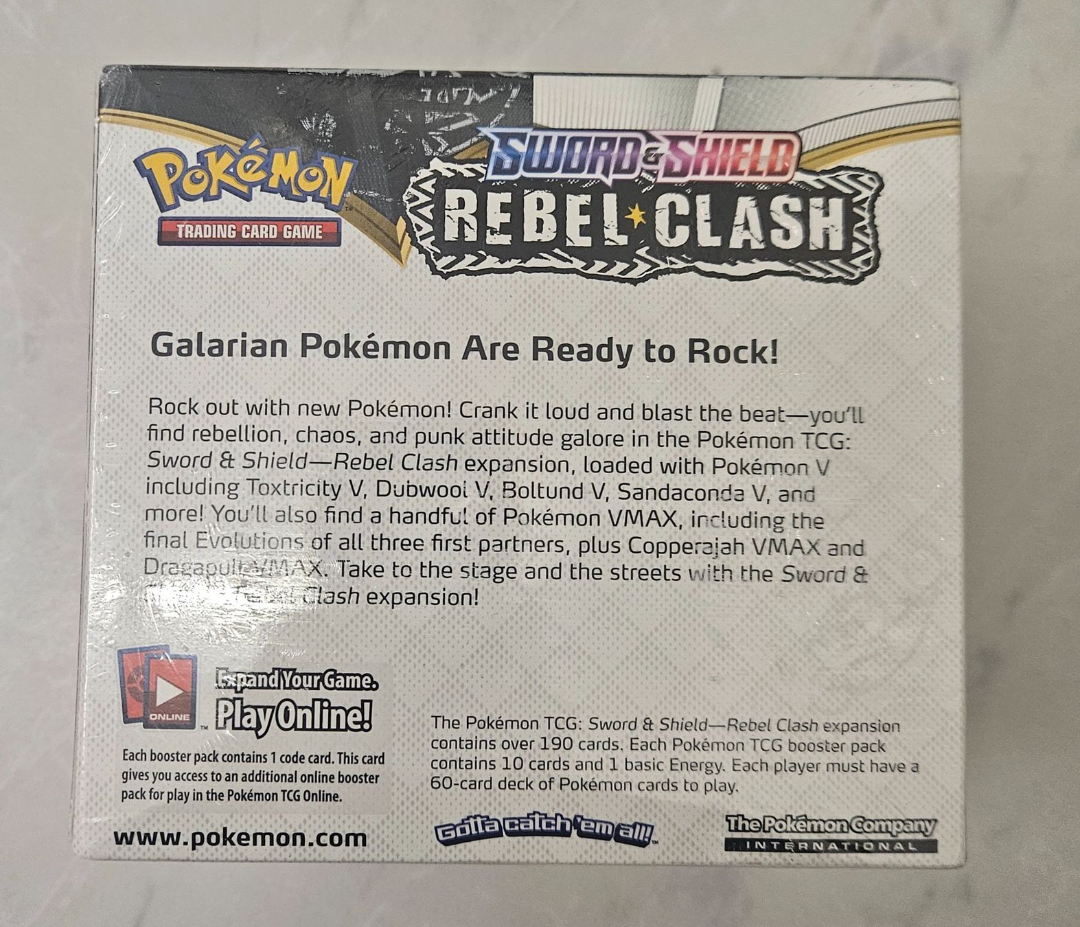Pokémon Carte collezionabili: Pokémon Sword & Shield Rebel Clash Booster Box / Display – Nuovo e nell'imballaggio originale da Regensdorf venduto da 8Collect 3