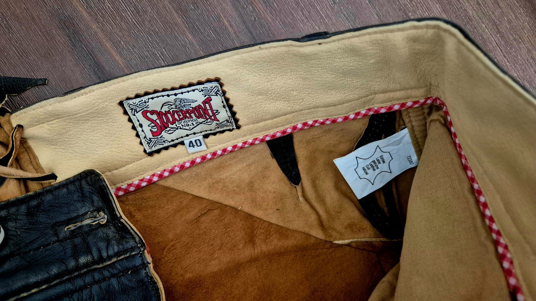 Pantaloni: Stockerpoint Lederhose, Gr. 40 – Usato da Bonstetten venduto da nahobo 4