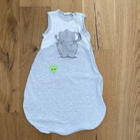 Jacky Elefant Schlafsack Gr. 80, Top Zustand, Sommer