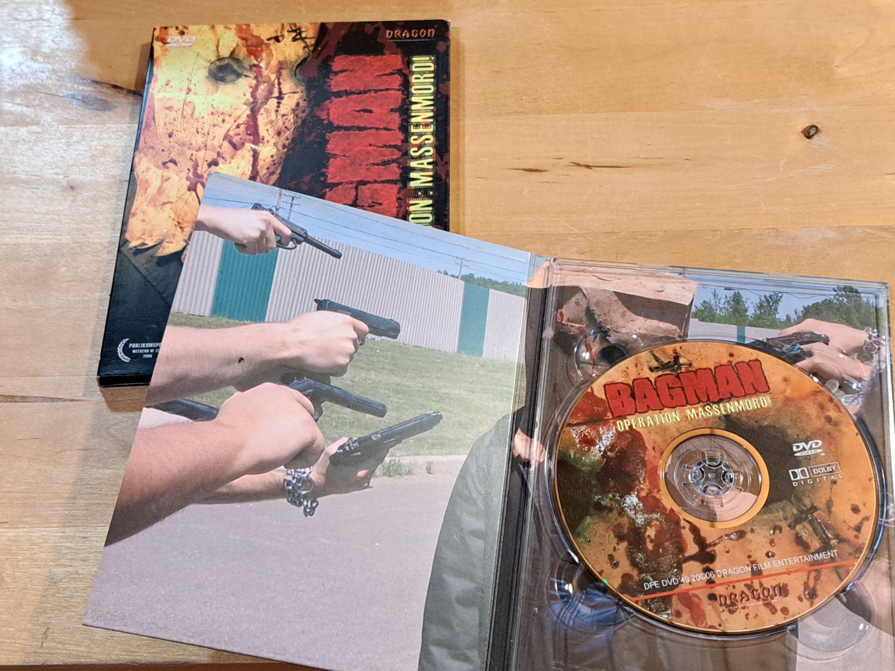 Tous les DVDs: DVD BAGMAN, Operation: Massenmord, Dragon Edition – D'occasion à Unterseen par Kanica 5