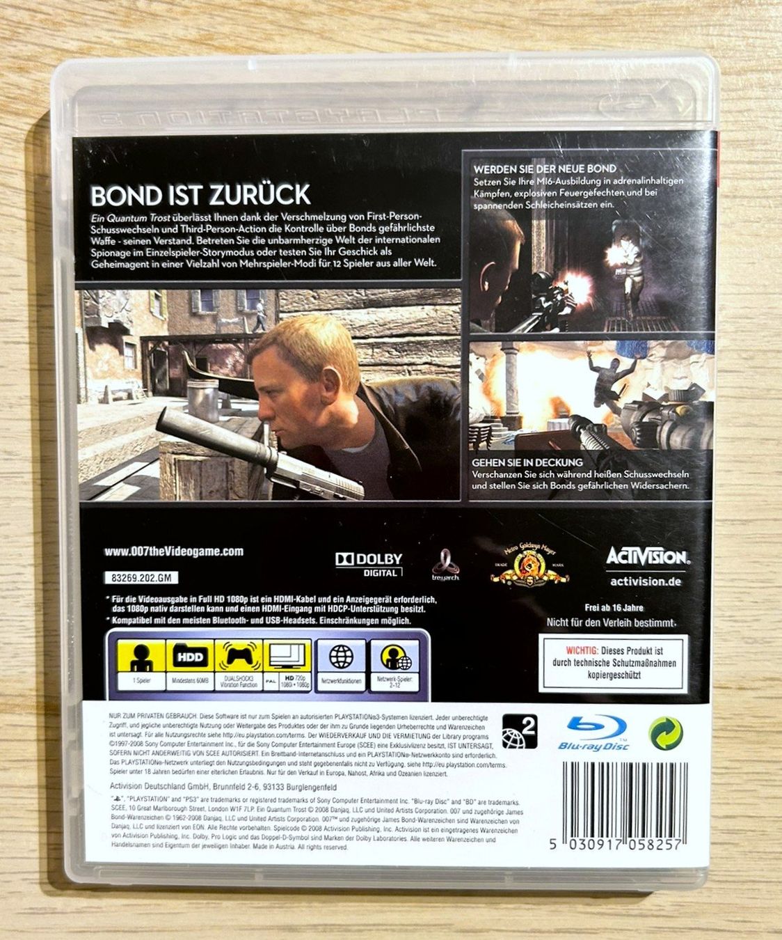Sony Jeux: 007 Quantum Trost PS3 – D'occasion à St. Gallen par Alpine.Arcade 1