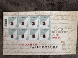 MARKEN KLEINBOGEN 2020 175 JAHRE BASLER TAUBE, POSTFRISCH