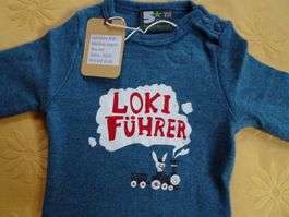 NEUER Body petrol "Lokiführer" Gr. 50/56 - 260752