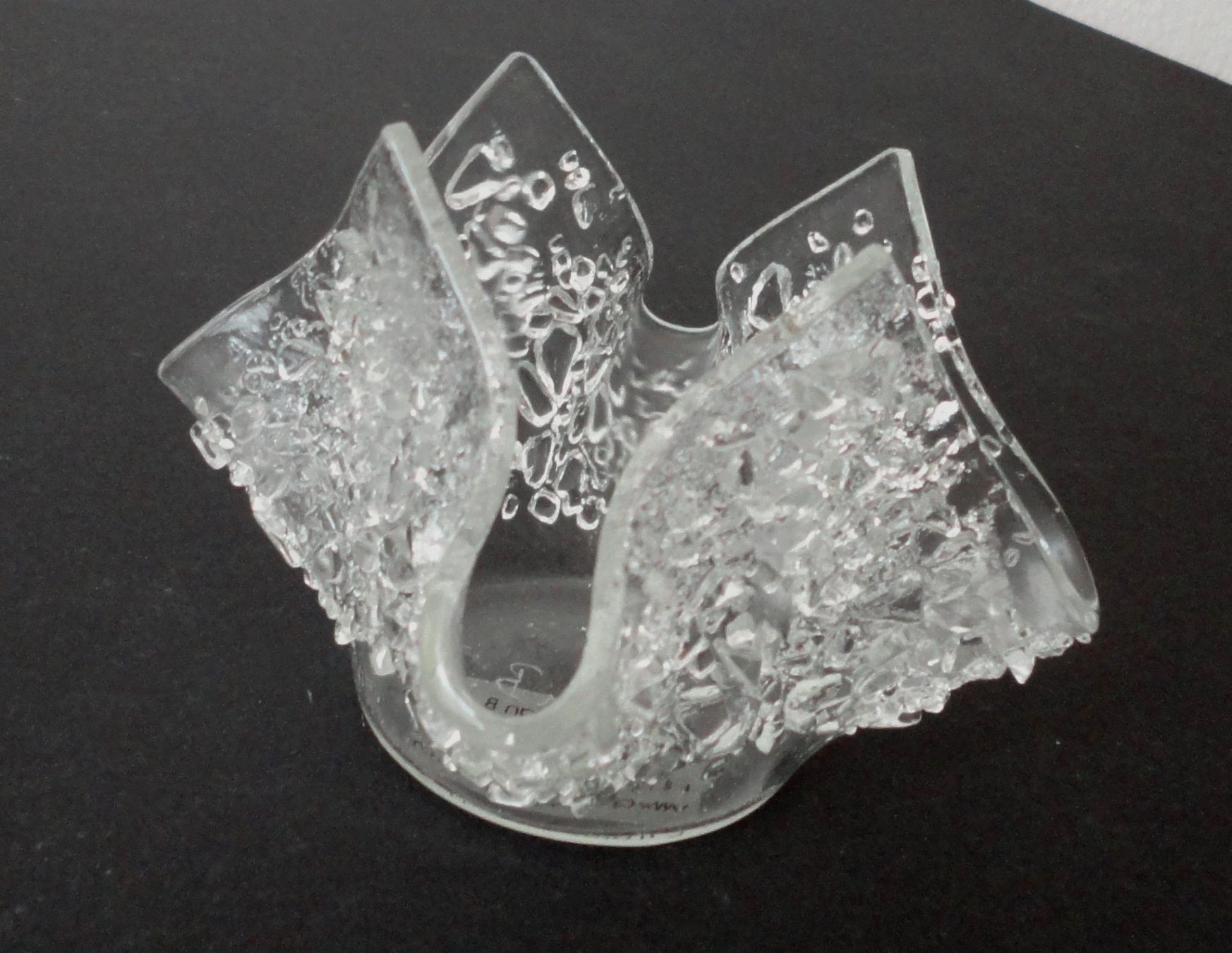 Portacandele: Teelichthalter "Zipfellicht Icestar"/Atelier Glasklar – Usato da zürich venduto da parts5060 1