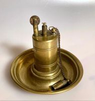 🌟Rares Tischfeuerzeug Messing Feuerzeug 1900 Grabenkunst?🌟