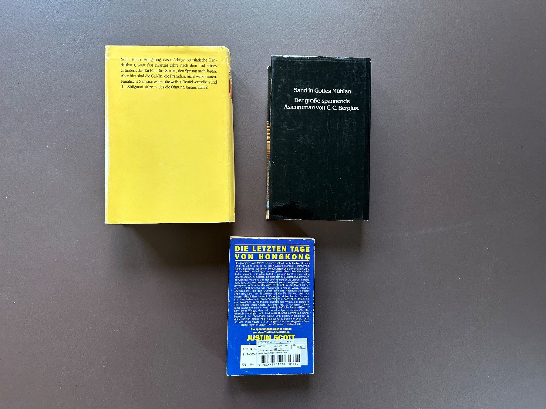 Libri: 3 spannende Asien Romane – Usato da Münsingen venduto da Sternsaphir64 1