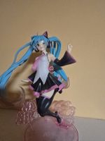 Hatsune Miku Figur, Katzenohren & Rosa Akzente