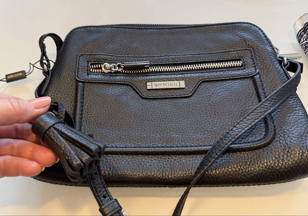 Borse: Schicke Wittchen Handtasche Leder,  neu! – Nuovo e nell'imballaggio originale da Ebikon venduto da Leonidas2