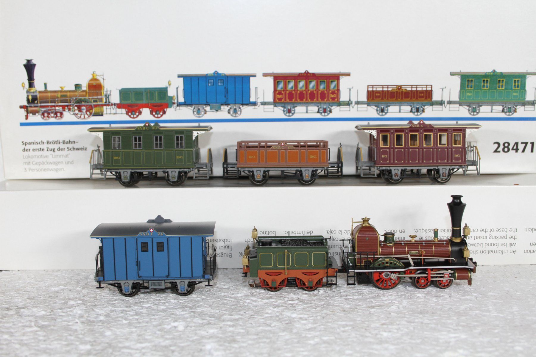 Märklin Modellini di ferrovie: Märklin 28471 SNB Spanisch Brötli Bahn – Usato da Triesen venduto da cor_62ts 3