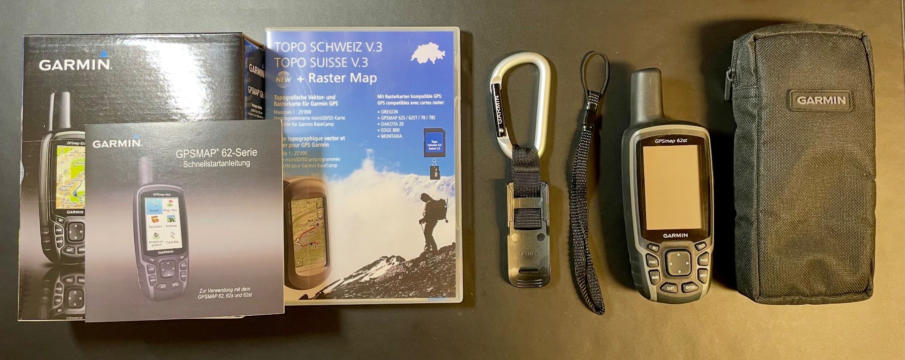Garmin Navigatori: Garmin GPSmap 62st mit TOPO SCHWEIZ V.3 – Usato da Gurzelen venduto da Sikugu