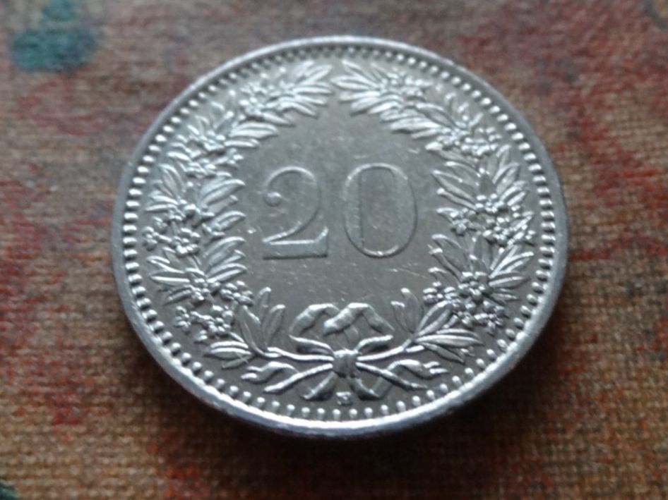 Tutti le monete: 20 Rp. 2003  (B) – Usato da Romanel-sur-Lausanne venduto da Swift13 1