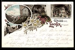 Litho Aescher /Appenzell, Wildkirchli Ka