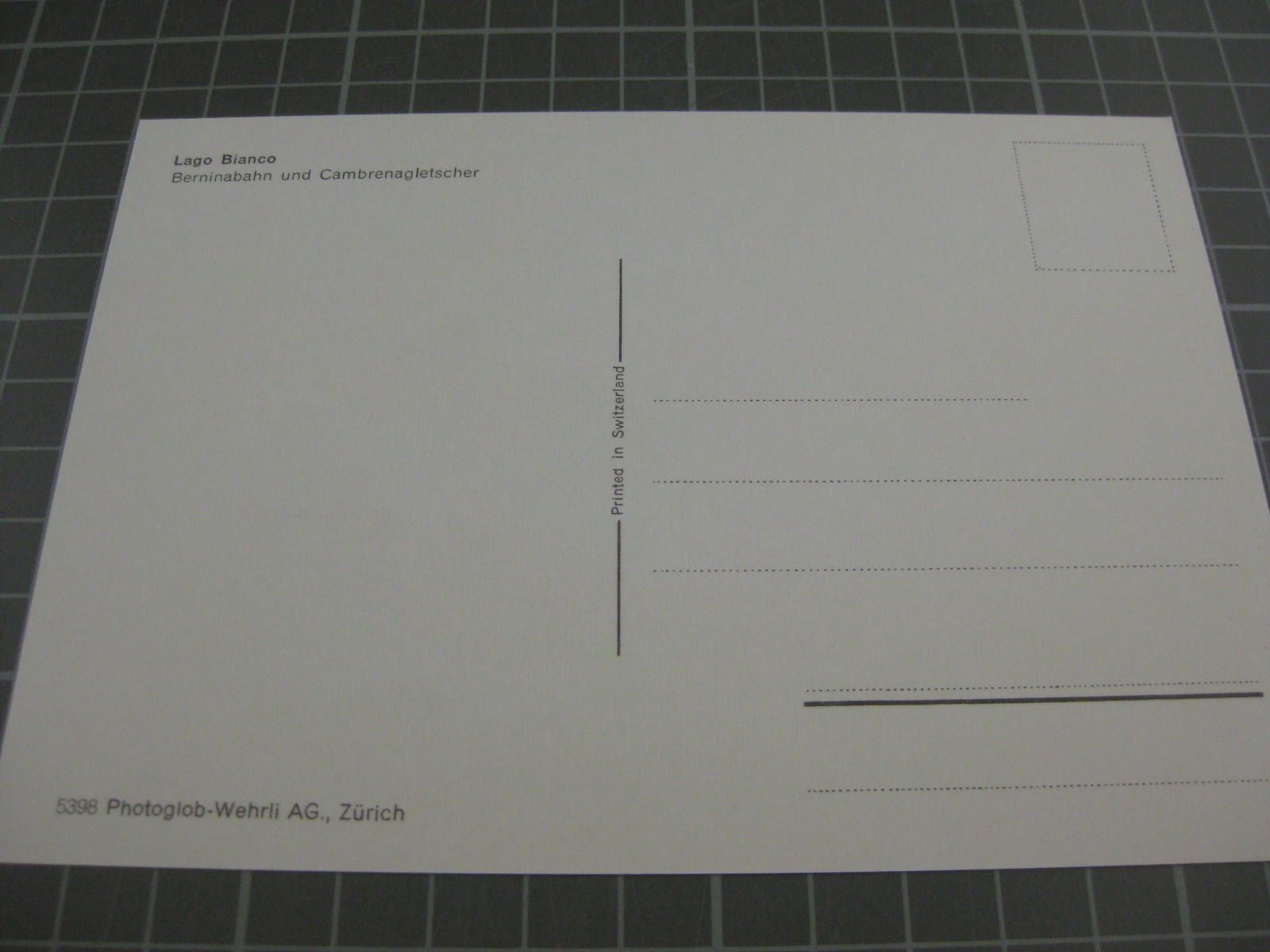Cartoline postali: Bei Bernina-Hospiz mit Zug – Nuovo (secondo la descrizione) da Malters venduto da Marosko 1