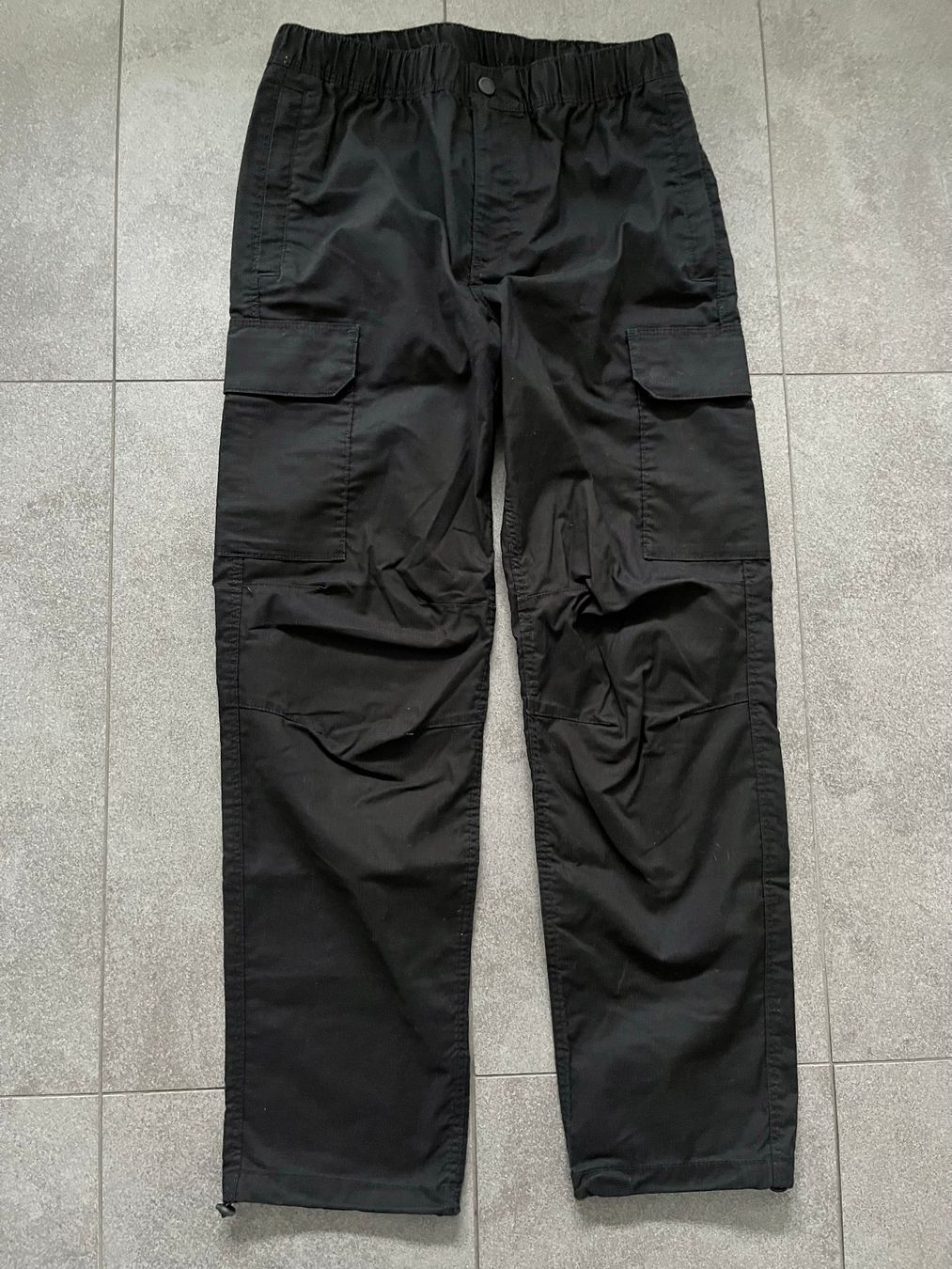 H&M Pantaloni: Cargo-Hose schwarz, Gr. S – Usato da Bösingen venduto da dankate