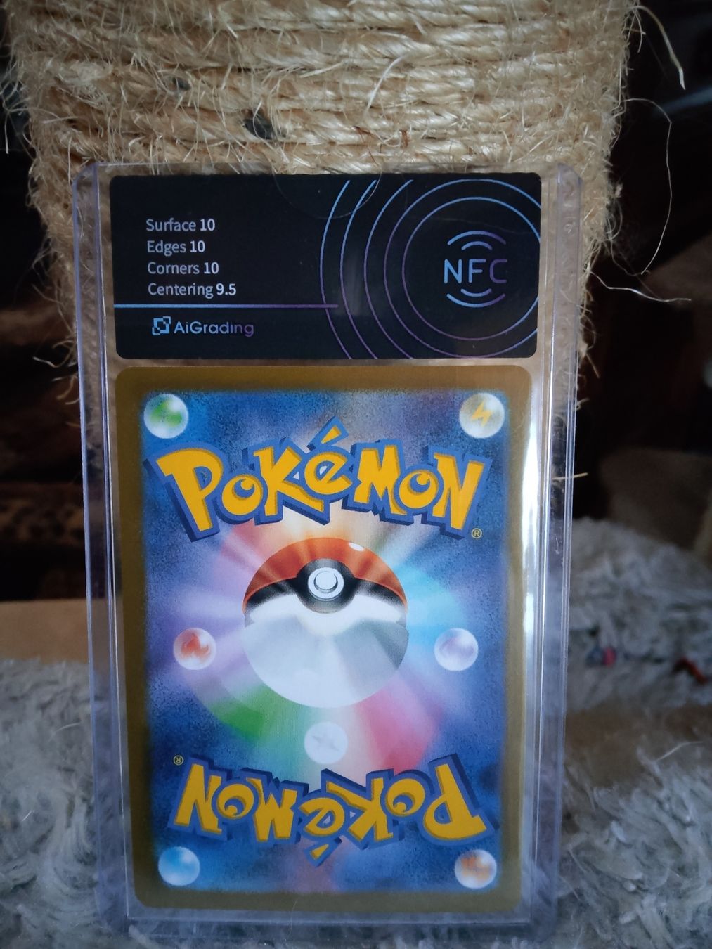 Pokémon Sammelbilder & Trading cards: Pokémon 151 Vulpix.Masterball reverse HOLO #037 AIGrading 10 – Neu (gemäss Beschreibung) aus Vezio von 41181 1