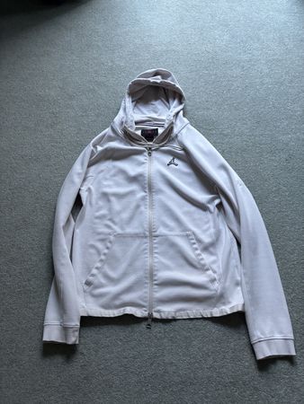 Jordan Zip Hoodie white size M good condition
