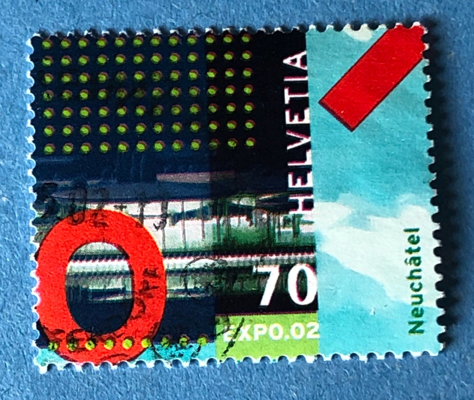 Tutti i francobolli: Nr.1043 GESTEMPELT Arteplage Neuenburg 2002    – Usato da Aarau venduto da Billa007