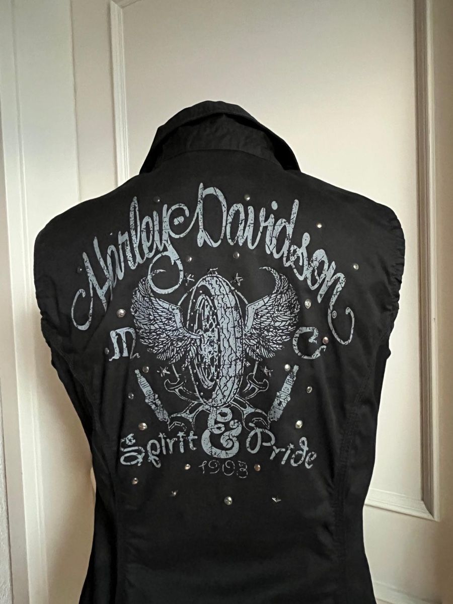 Harley-Davidson Camicette: Ärmellose Bluse von Harley-Davidson – Usato da Thun venduto da mir_8tjd 2
