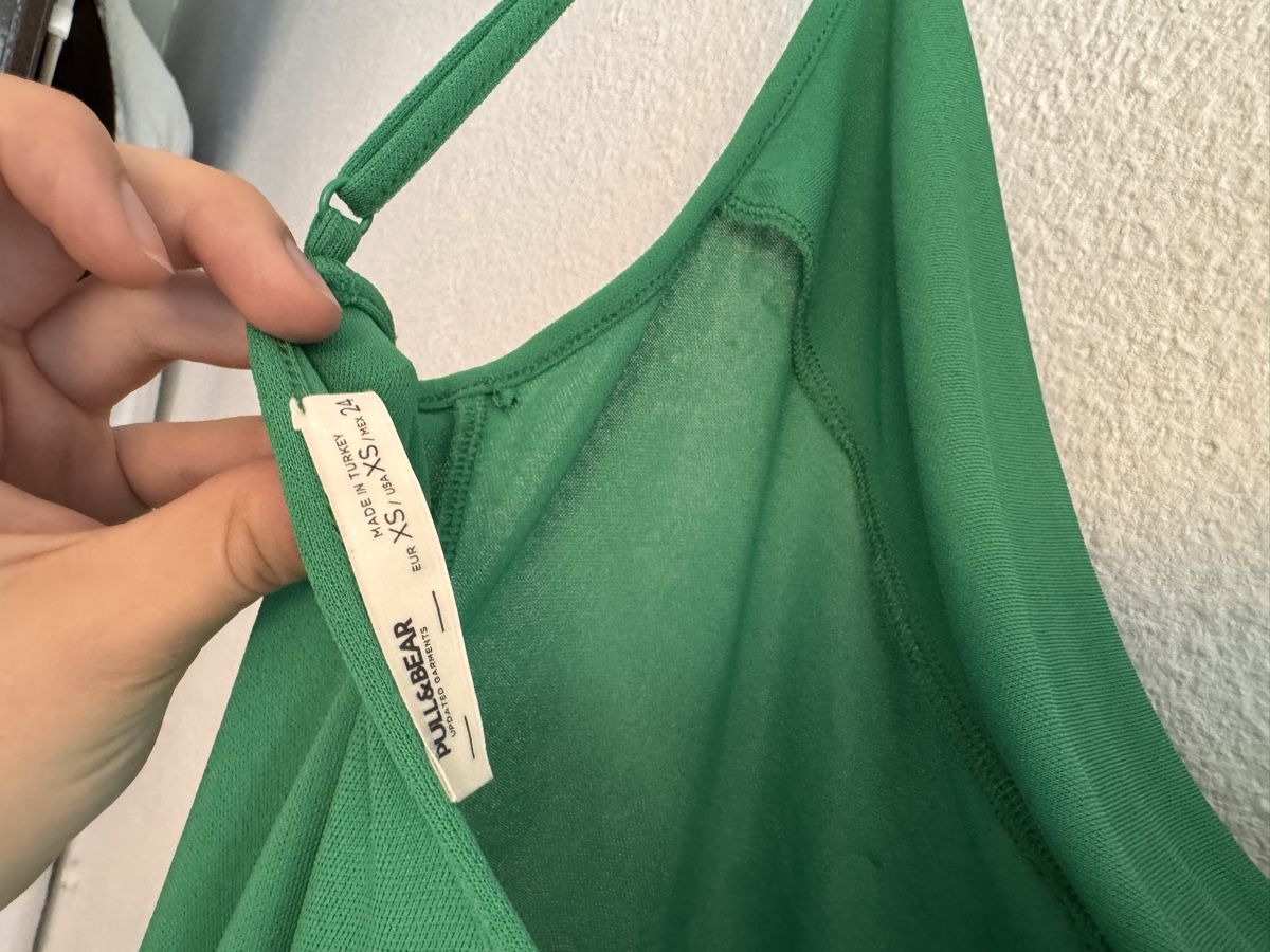 Pull&Bear Kleider: robe verte femme Pull&Bear, XS – Neu (gemäss Beschreibung) aus Lausanne von Michel_Ozcan 2