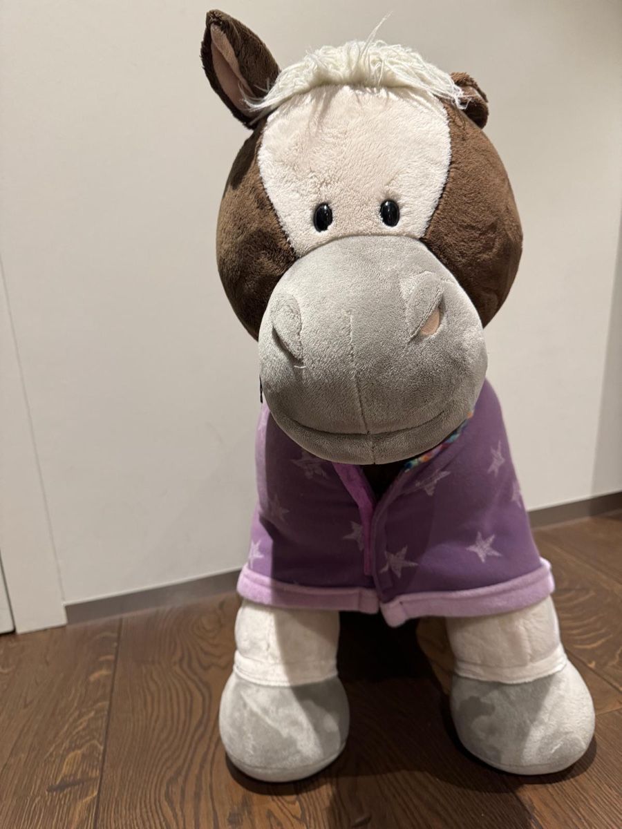 Nici Giocattoli: Spielpferd Nici Sitzpony/pferd – Usato da Büren SO venduto da Nuri09 2