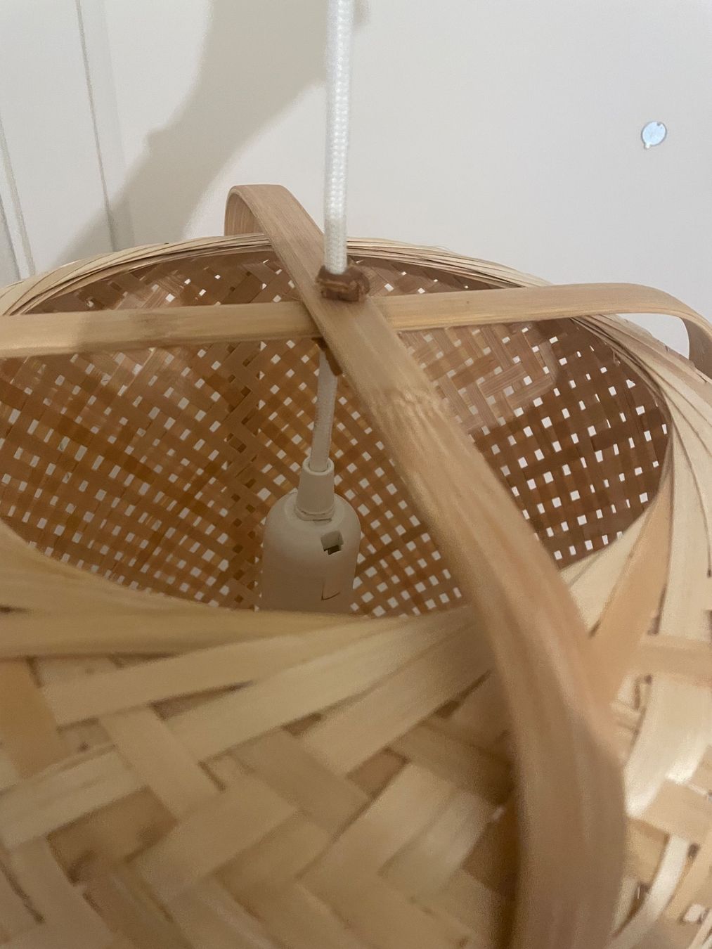 Ikea Lustres & lampes de plafonds: Ikea knixhult boho bambus Hängelampe – D'occasion à Dübendorf par rocki07 1
