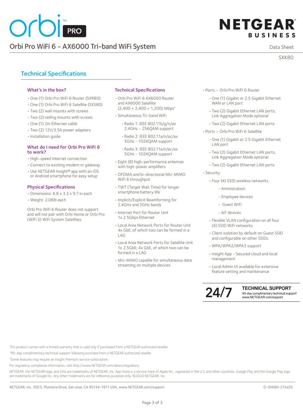 Netgear Modems & Router: Netgear Orbi Pro AX6000 – Gebraucht aus Rheinfelden von Maxim14 8
