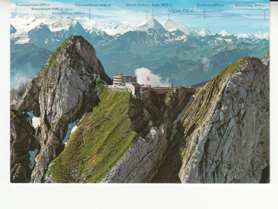 Cartes postales: Pilatus Kulm ca. 1980 – D'occasion à Bürglen TG par StampGraf