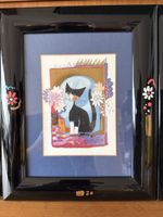 Rosina Wachtmeister 4er Set, schwarzer Rahmen