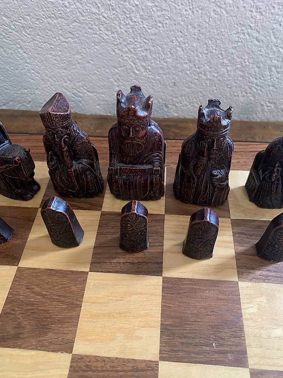 Giochi: Jeu d' échecs "Île de Lewis" – Usato da Montreux venduto da Barber_Swiss_Vintage 3