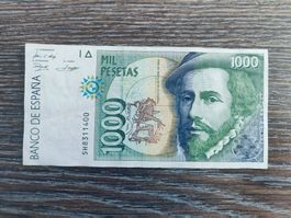 Spanien 1'000 Pesetas 1992 !!!!!!!