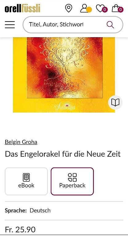 Libri: Engelorakelbuch – Usato da Nebikon venduto da Haidihooo 2