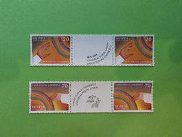 1999 Zwischenstegmit S76+S77 , postfrisch**